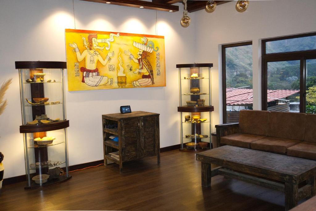 Recepción de Casa Don Cristóbal