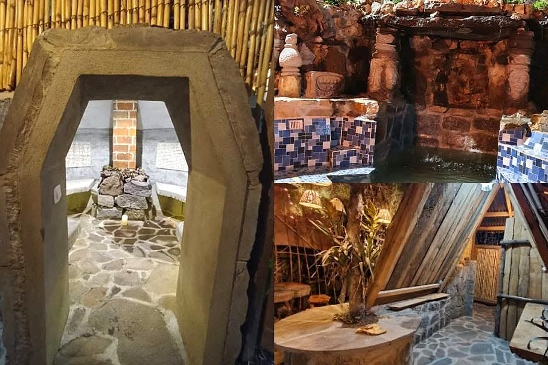 Casa de Hidroterapia Panoxti — Sauna Maya y Jacuzzi